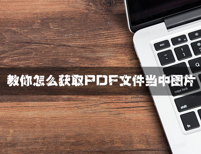 教你怎么获取PDF文件当中图片
